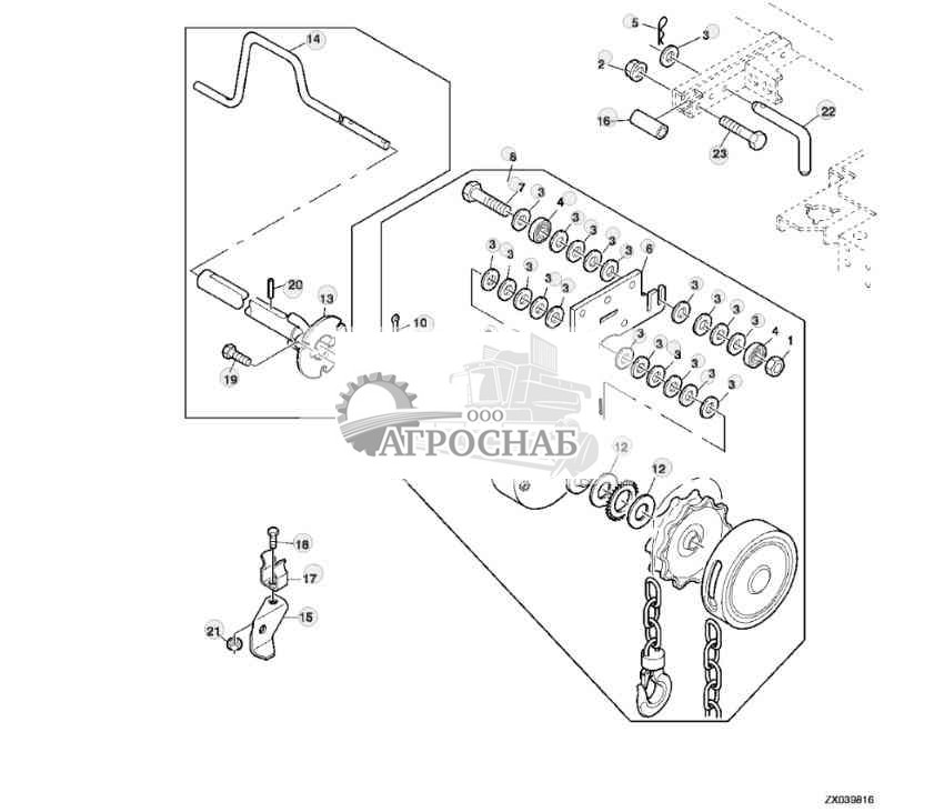 CHAIN HOIST FOR KERNEL PROCESSOR 